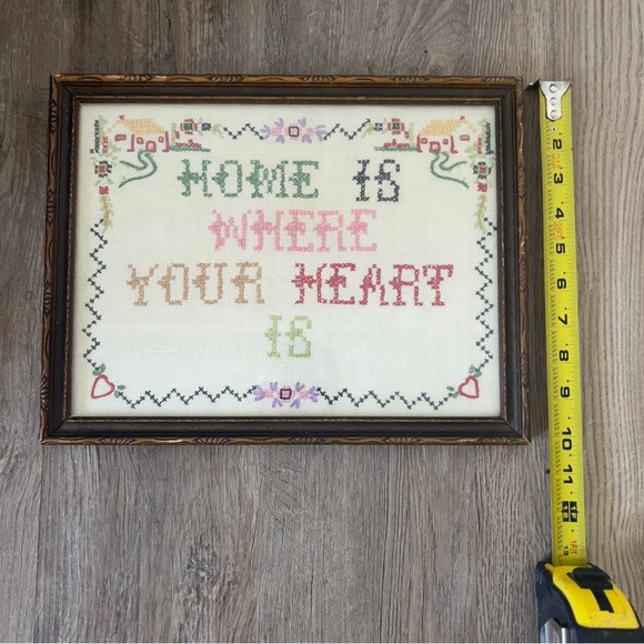 Vintage Home Wall Cross Stitch Decor - Picture 3 of 4